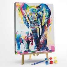 Load image into Gallery viewer, Paint by Numbers Kit-Abstract Monster