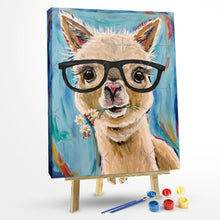 Load image into Gallery viewer, Paint by Numbers Kit – Alpaca Glasses