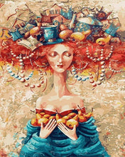 Load image into Gallery viewer, Paint By Numbers Kit-Whimsical Girl