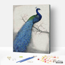 Load image into Gallery viewer, Paint by Numbers -Peacock Blue