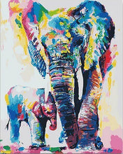 Load image into Gallery viewer, Paint by Numbers Kit-Abstract Monster