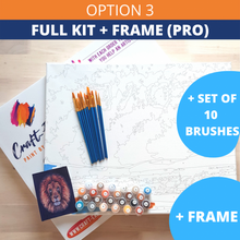 Load image into Gallery viewer, Warm Sunflower-Colour Talk DIY Oil Painting, Paint by Number Kits