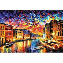 Load image into Gallery viewer, Fireworks Night – DIY Paint By Numbers Kits