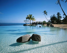 Load image into Gallery viewer, Paint by Numbers Kit – Resort Tahiti French Polynesia