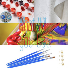 Load image into Gallery viewer, Paint by Numbers Kit-Hummingbird And Blue Flowers