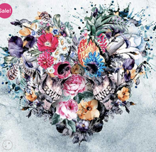 Load image into Gallery viewer, Paint by Numbers Kit-Mandala Heart2