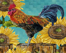 Load image into Gallery viewer, Paint by Numbers Kit-Sunflower Rooster