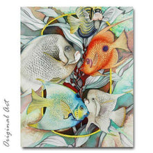 Load image into Gallery viewer, Paint by Numbers Kit-Fish