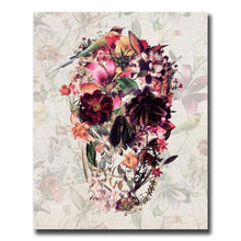 Load image into Gallery viewer, Paint by Numbers Kit – Flowering skull