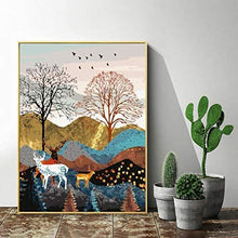 Load image into Gallery viewer, Paint by Numbers Kit-Deers in Mountain