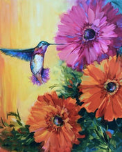 Load image into Gallery viewer, Paint by Numbers Kit-Colourful Bird3