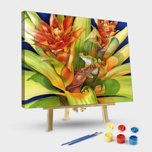 Load image into Gallery viewer, DIY PAINTING BY NUMBERS-Frog and flower
