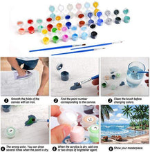 Load image into Gallery viewer, Paint by Numbers Kit-Colourful elephant