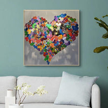 Load image into Gallery viewer, Mandala Heart - 3 - PAINTING BY NUMBERS