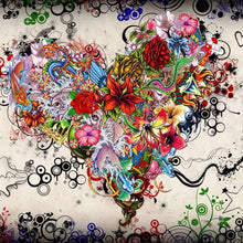Load image into Gallery viewer, Paint by Numbers Kit-Mandala Heart