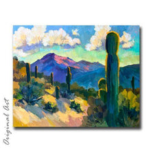 Load image into Gallery viewer, Late Afternoon Tucson- Ideaher Paint By Numbers Kit