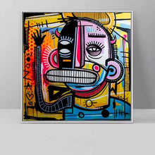 Load image into Gallery viewer, Graffiti Street Art Abstract Colorful Canvas Painting-Paint by Numbers Kit