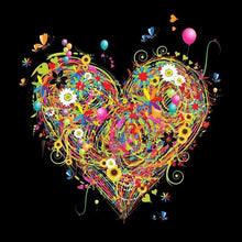 Load image into Gallery viewer, Mandala Heart - 1 - PAINTING BY NUMBERS