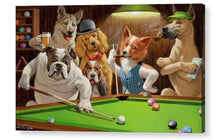 Load image into Gallery viewer, Dogs Playing Pool – DIY Paint By Numbers Kits