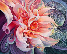 Load image into Gallery viewer, Paint by Numbers Kit-Orb Flower