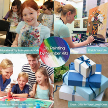 Load image into Gallery viewer, Paint by Numbers Kit – Beauty love flower