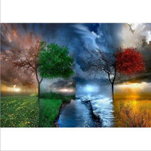 Load image into Gallery viewer, Paint by Numbers Kit – Four Seasons