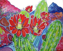 Load image into Gallery viewer, Paint by Numbers Kit-Cactus Flower3
