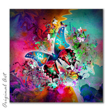 Load image into Gallery viewer, “Butterfly” Paint by Numbers Kit
