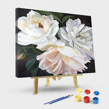 Load image into Gallery viewer, Old Parliament House Roses-DIY PAINTING BY NUMBERS KIT
