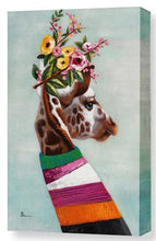 Load image into Gallery viewer, Paint By Numbers Kit-DEER WITH FLOWERS
