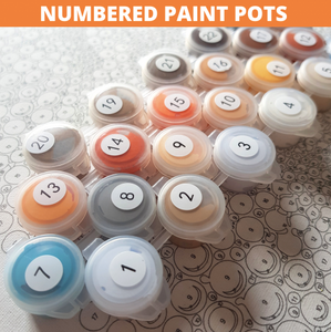 Desert Bloom II -Ideaher Paint By Numbers Kit