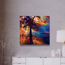 Load image into Gallery viewer, Autumn Tree DIY Paint By Numbers Kit
