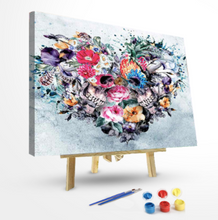 Load image into Gallery viewer, Paint by Numbers Kit-Mandala Heart2
