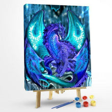 Load image into Gallery viewer, Paint by Numbers Kit-Abstract Monster
