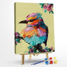 Load image into Gallery viewer, Paint by Numbers Kit-Colourful Bird3

