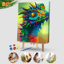 Load image into Gallery viewer, Paint by Numbers Kit-Dragon
