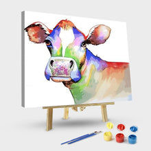 Load image into Gallery viewer, Paint By Numbers Kit-Cow
