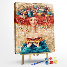 Load image into Gallery viewer, Paint By Numbers Kit-Whimsical Girl
