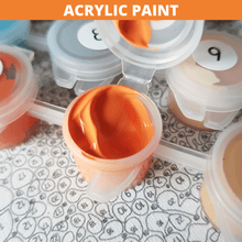 Load image into Gallery viewer, FLOWERS 5-DIY PAINTING BY NUMBERS KIT
