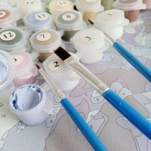 DIY Paint By Numbers Kit-Flower