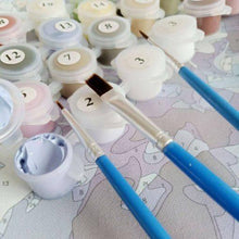 Load image into Gallery viewer, PINK FLOWER-DIY Paint By Numbers Kit
