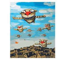 Load image into Gallery viewer, Flying Cats
